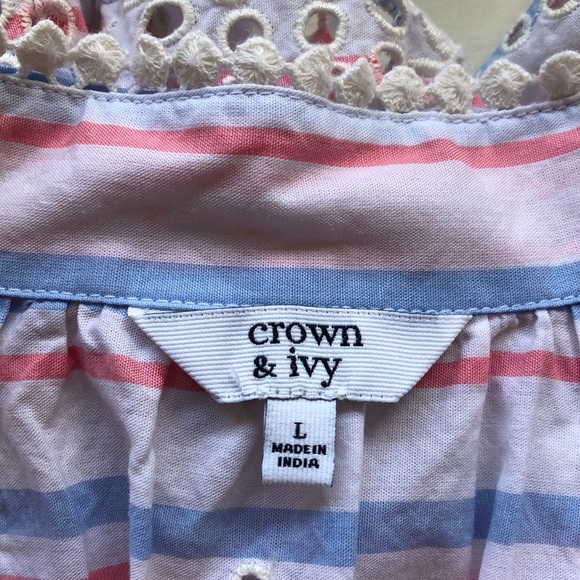 Crown and Ivy Women’s Sleeveless Baby Doll Top - Picture 4 of 6